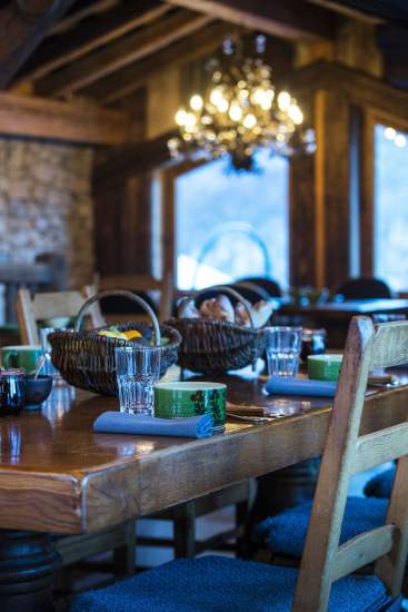 Salle Restaurant Gastronomique en Savoie, La Bouitte