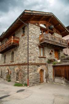 La Bouitte chalet flocon de neige
