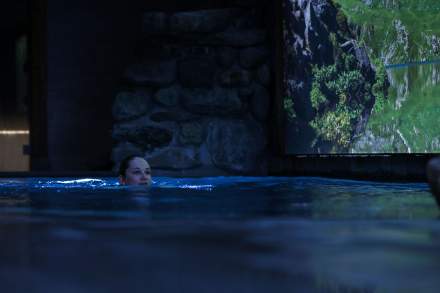 La Bouitte Spa swimming pool