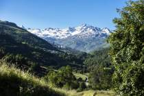 La Bouitte - Paysage, Hôtel de luxe et restaurant gastronomique dans les alpes en savoie