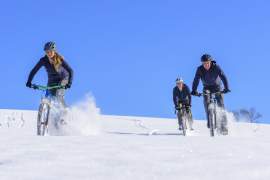 La Bouitte Activité hiver VTT de neige