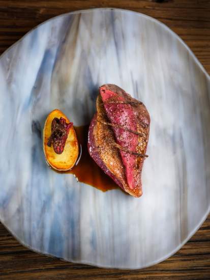 La Bouitte -agneau roti artichaud