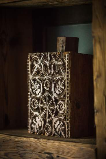 La Bouitte - décoration de charpente