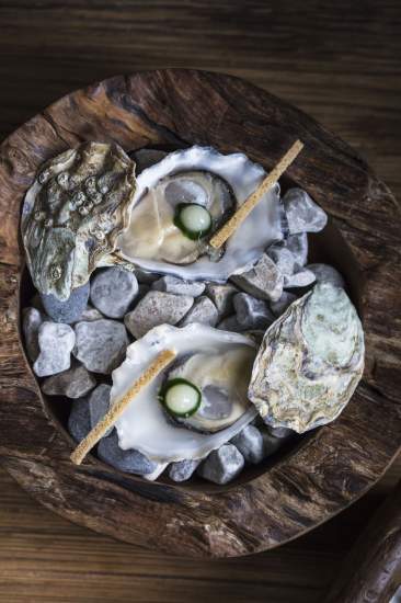 Amuse bouche huitre